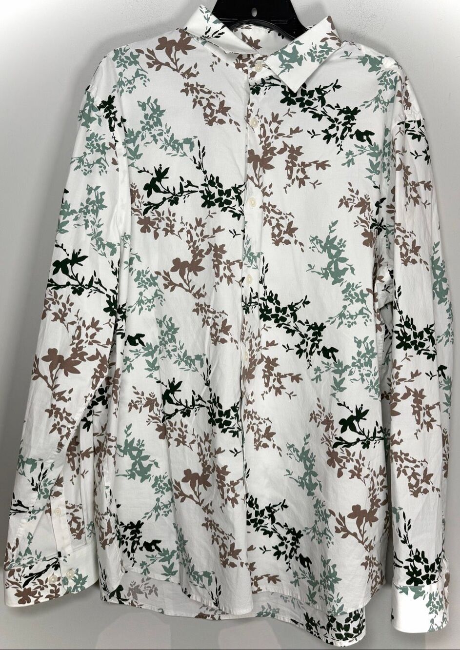 Express slim button down size XL